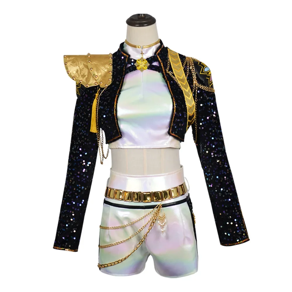 Anime Cosplay Ladies - Osterkostüm für Teenager, Rollenspiel, Glitzerkostüm, Cosplay,