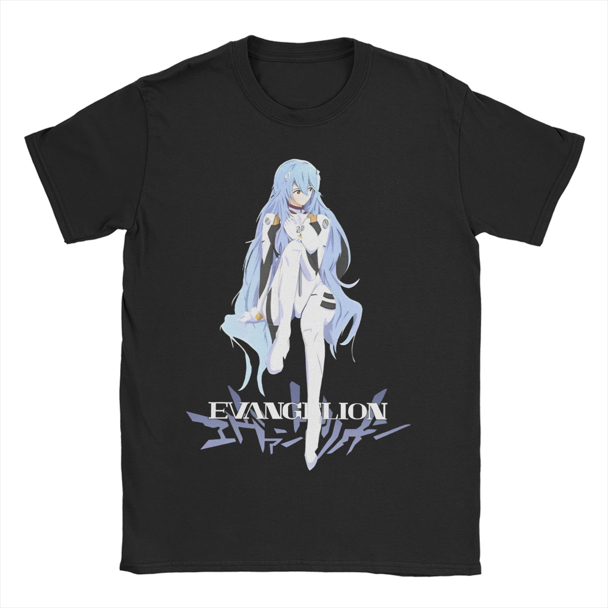 Anime Cosplay Idea - EVA Rei Ayanami T-Shirt für Männer