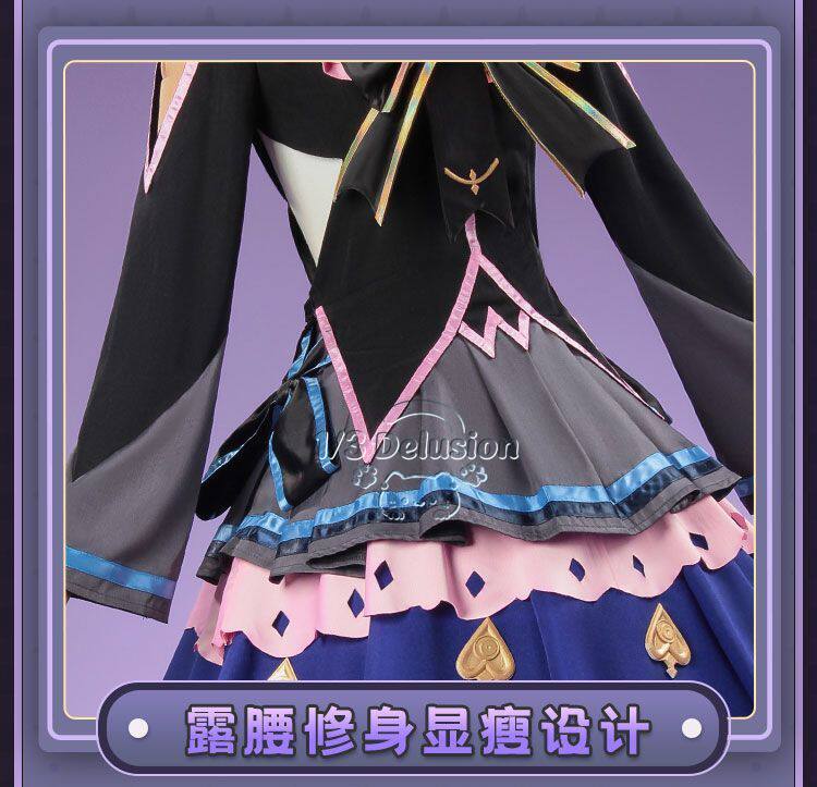 Anime Cosplay Ladies - Arcaea Tairitsu Initial Conflict Lolita Cosplay-Kostüm,