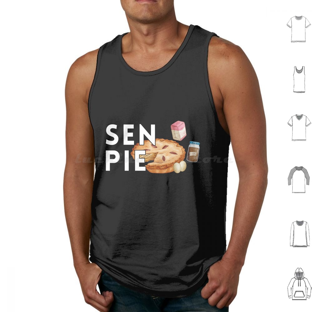 Anime Cosplay Idea - Senpai Anime Japan Food Waifu Tanktops