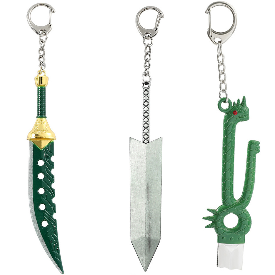 Anime Cosplay Idea - Japanischer Anime-Charakter Metall-Schlüsselanhänger Modischer Kreativer Schlüsselhalter