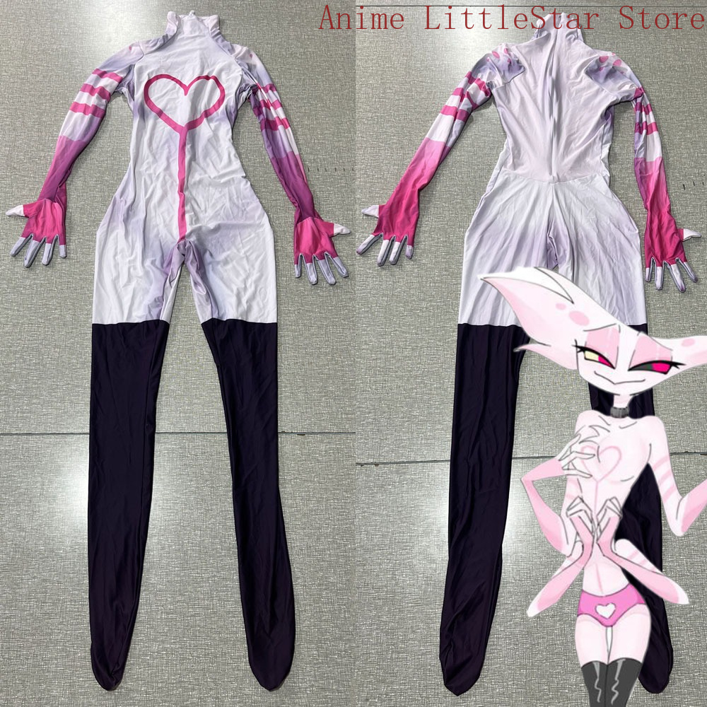 Anime Cosplay Jumpsuit - Anime Angel Dust Spiel Cosplay Kostüm