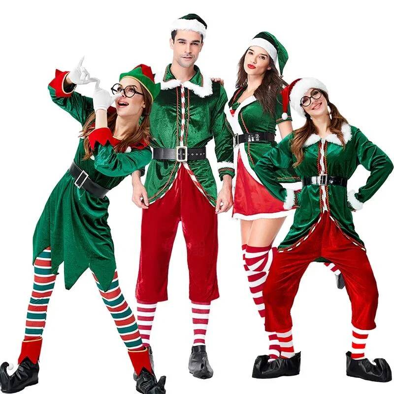 Weihnachtsmann-Cosplay-Kostüm  – Anime Cosplay Couple Bewertung und Preis