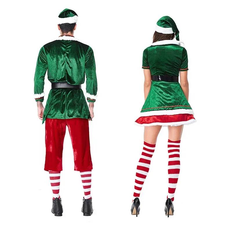 Weihnachtsmann-Cosplay-Kostüm  – Anime Cosplay Couple Bewertung und Preis