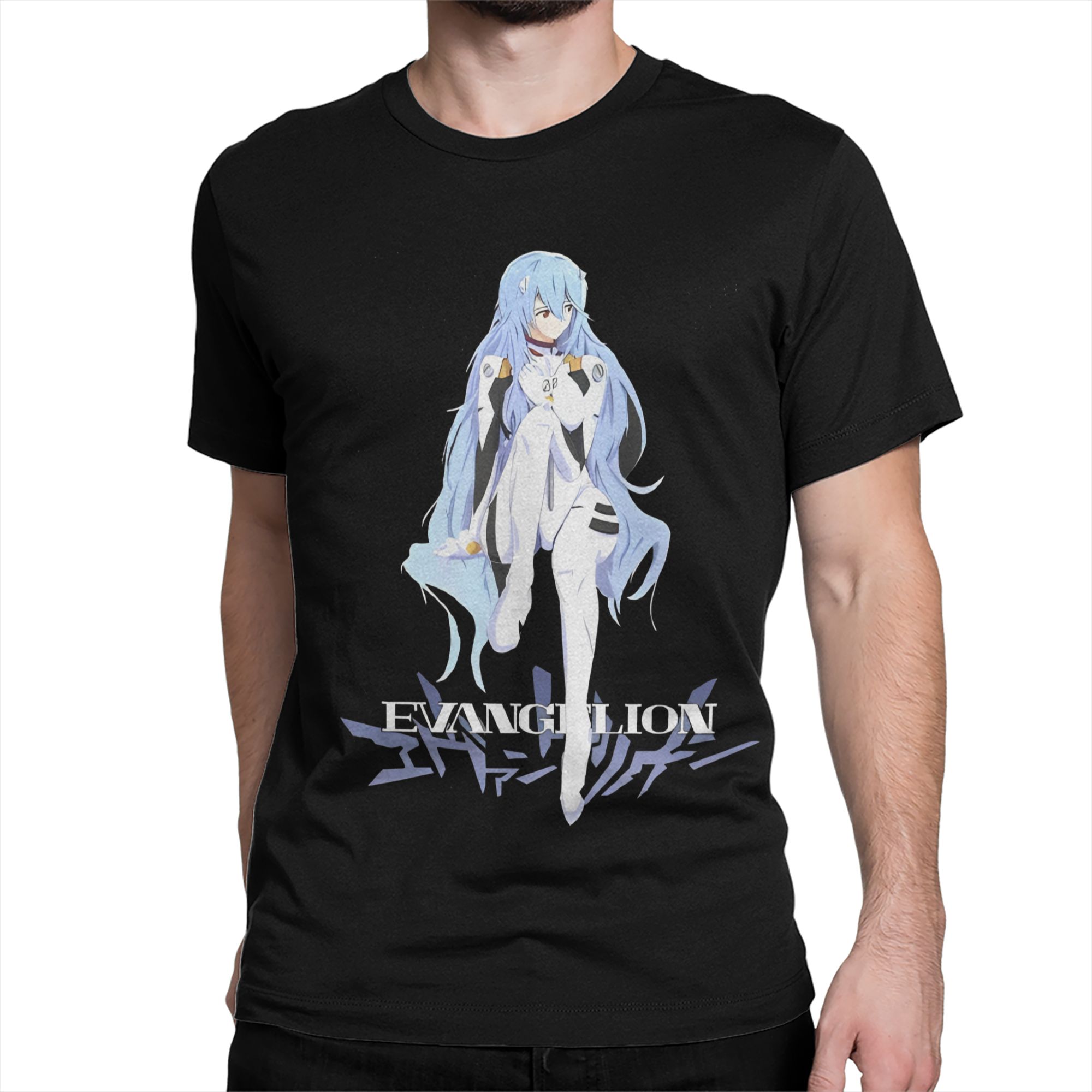 EVA Rei Ayanami T-Shirt für Mä – Anime Cosplay Idea Bewertung und Preis