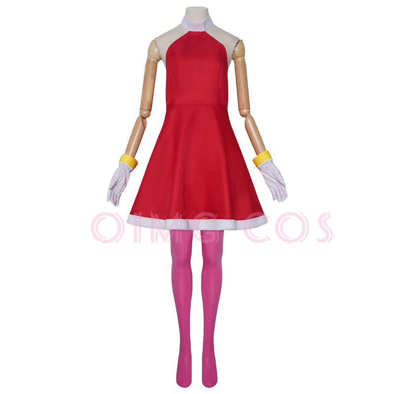 Amy Rose Cosplay Kostüm Erwach – Anime Cosplay Ladies Bewertung und Preis