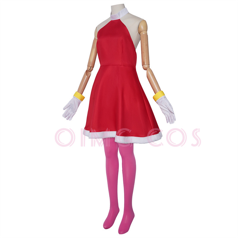 Amy Rose Cosplay Kostüm Erwach – Anime Cosplay Ladies Bewertung und Preis