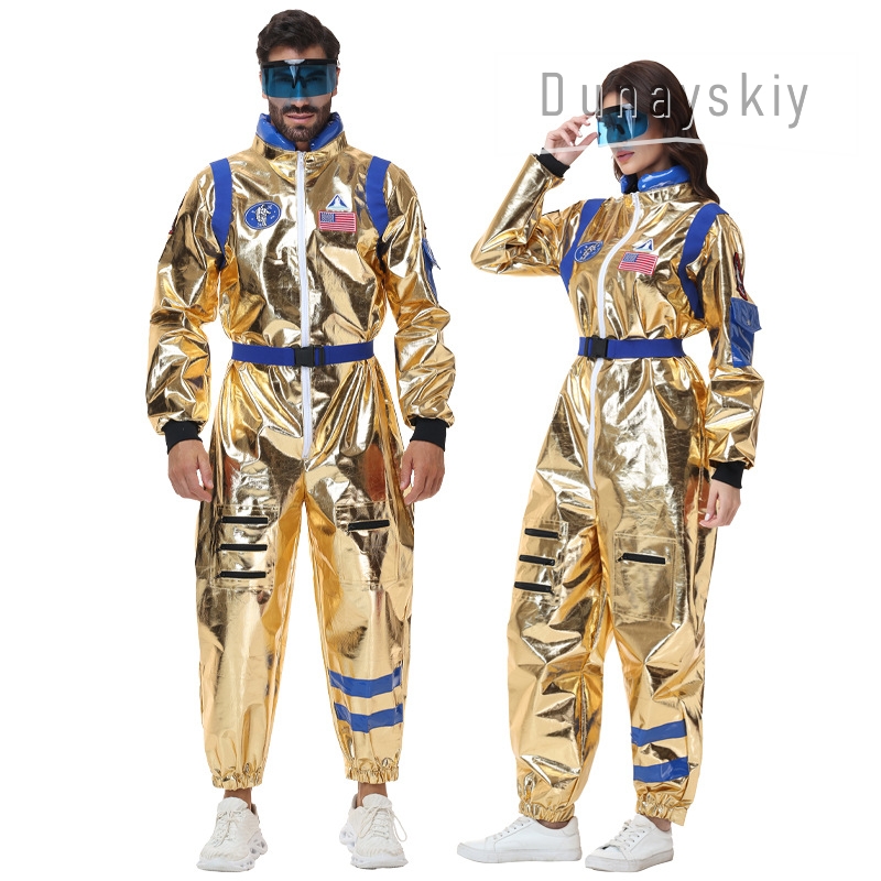 Glänzender Metallisch-Goldener – Anime Cosplay Couple Bewertung und Preis