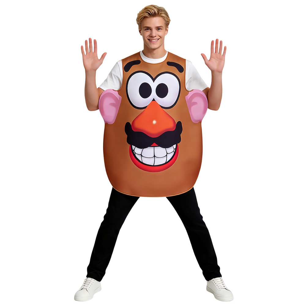 Kartoffelkopf-Kostüm Herr und  – Anime Cosplay Couple Bewertung und Preis