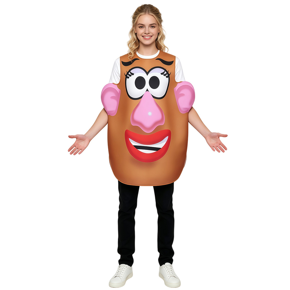 Kartoffelkopf-Kostüm Herr und  – Anime Cosplay Couple Bewertung und Preis