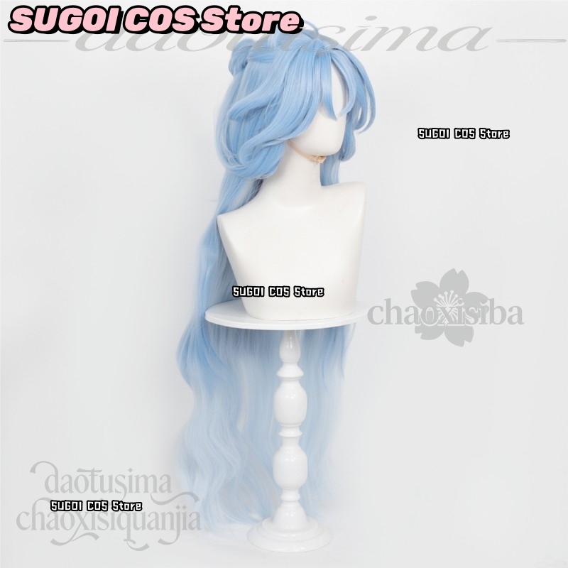 C921Anime-Spiel Wuthering Wave – Anime Cosplay Blue Hair Bewertung und Preis