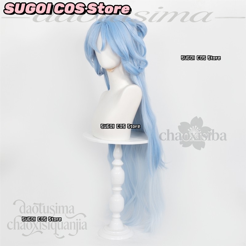 C921Anime-Spiel Wuthering Wave – Anime Cosplay Blue Hair Bewertung und Preis