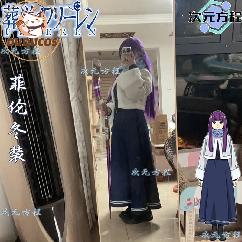 AUF LAGER Fern Cosplay Kostüm  – Anime Cosplay Jumpsuit Bewertung und Preis