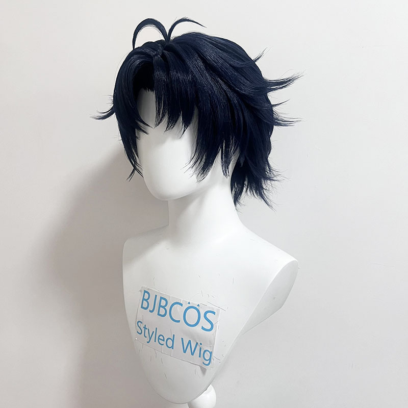 [Stylisierte Perücke] Asaba Ha – Anime Cosplay Blue Hair Bewertung und Preis