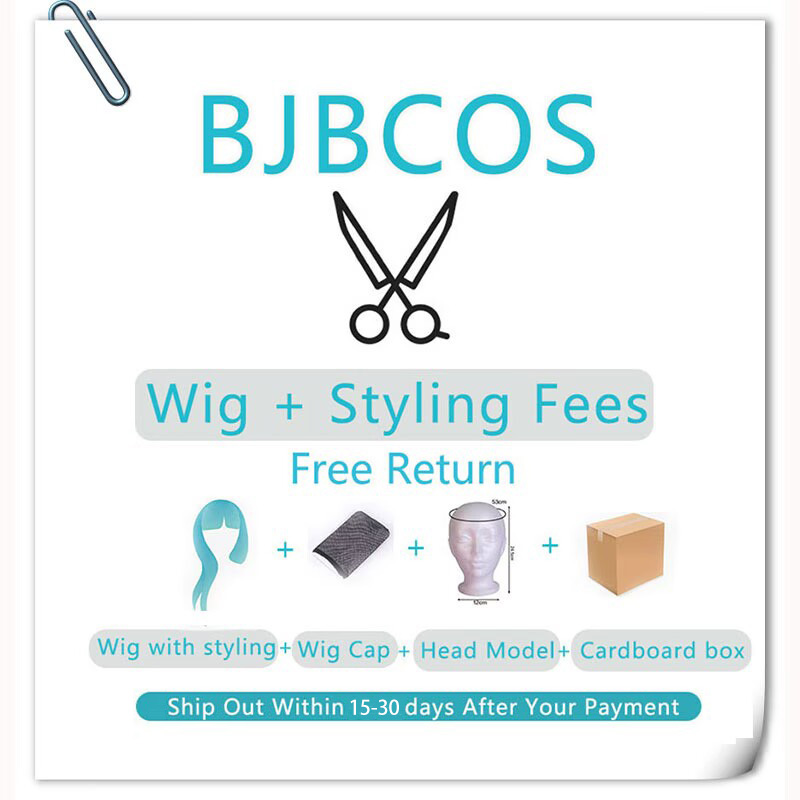 [Stylisierte Perücke] Richeh C – Anime Cosplay Blue Hair Bewertung und Preis