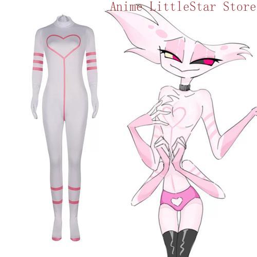 Anime Angel Dust Spiel Cosplay – Anime Cosplay Jumpsuit Bewertung und Preis