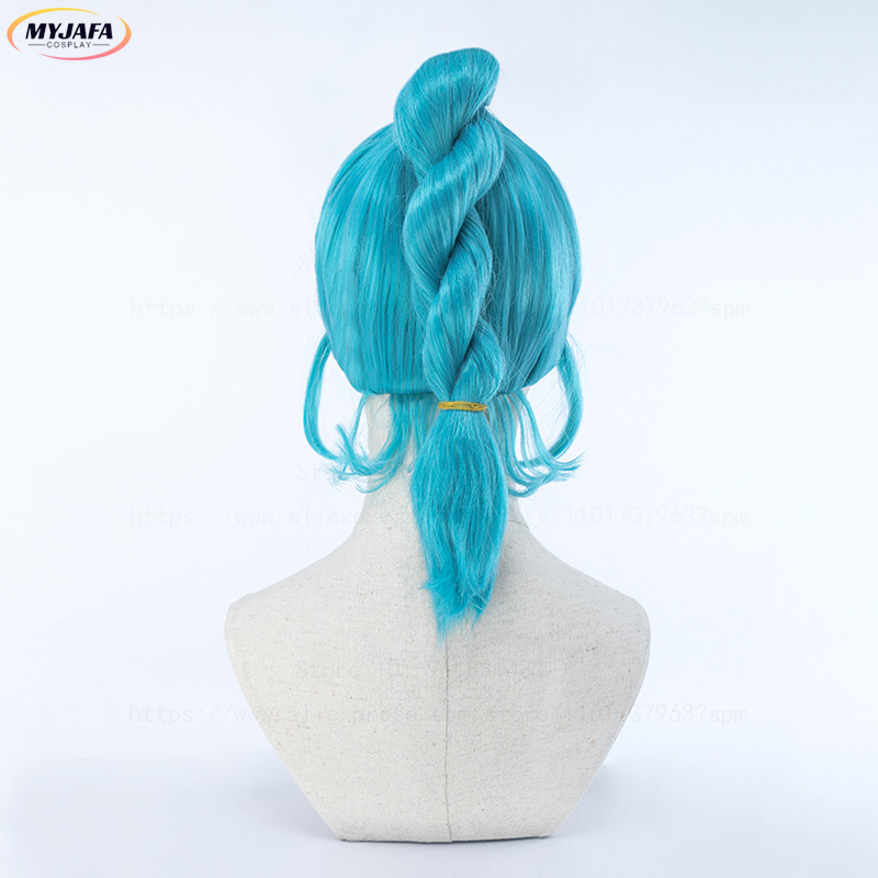 Bulma Cosplay Perücke Buruma P – Anime Cosplay Blue Hair Bewertung und Preis
