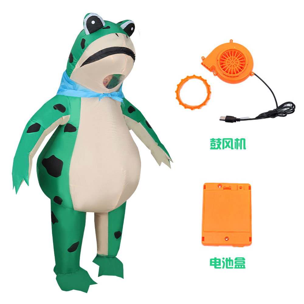 ZOETOPKID Aufblasbares Frosch- – Anime Cosplay Jumpsuit Bewertung und Preis
