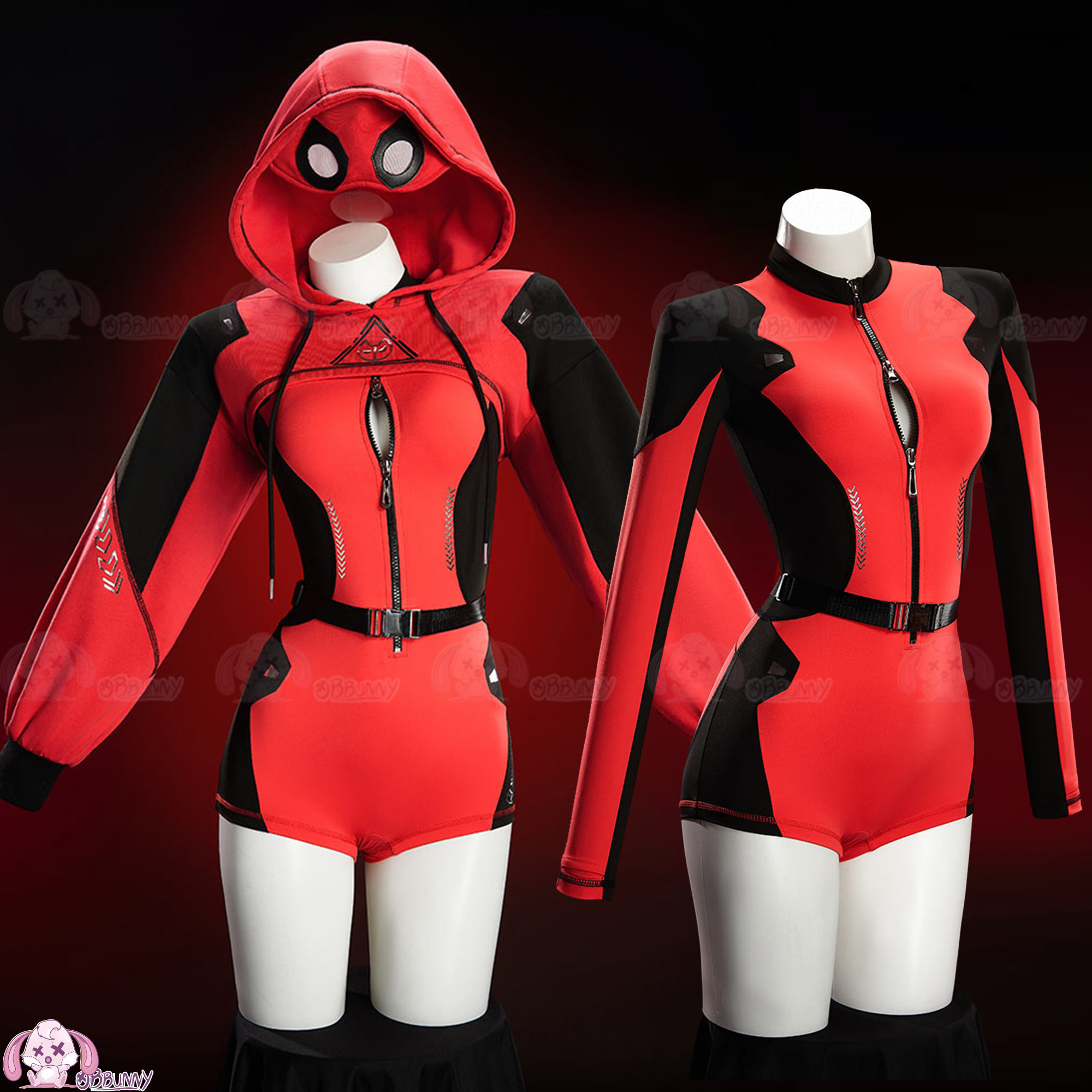 DeadPooing Cosplay-Kostüm Outf – Anime Cosplay Jumpsuit Bewertung und Preis